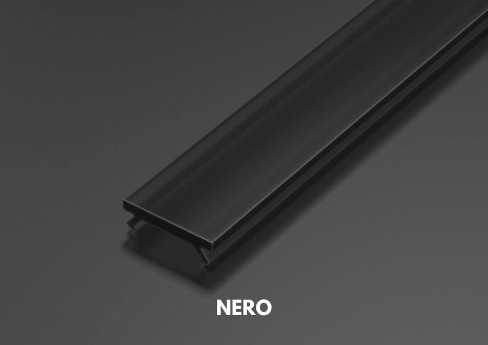 Diffuseur « Velo » pour profilé LED en aluminium Linea Pro