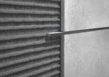 Trim strip aluminium glitter glamour soft profile. Bar 2 m