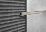 Trim strip aluminium glitter glamour soft profile. Bar 2 m