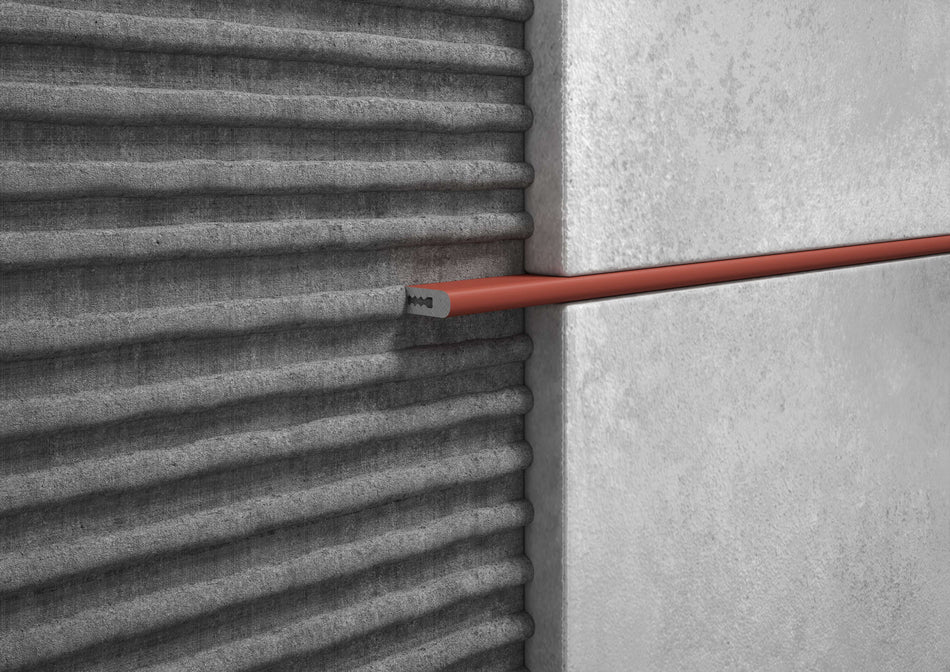 Trim strip aluminium omega RAL profile 5x8 mm. Bar 2 m