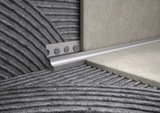 Concave cove aluminium profile for floors. Bar 2.6 m