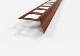 NOR aluminium drip edge profile for balconies and terraces. Bar 2.7 m