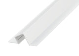 Profilo Twin per LED ad incasso per intonaco