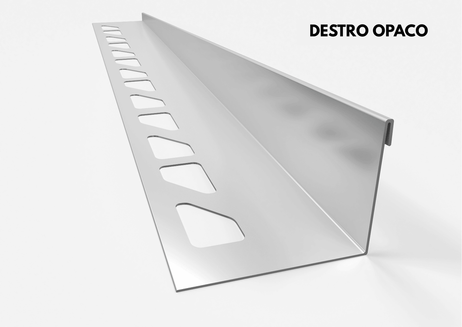 AISI 304 stainless steel floor shower profile for shower tray. 1.25 m Bar