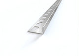 AISI 304 stainless steel terminal profile for tiles