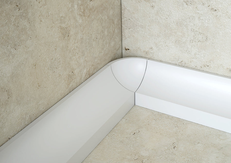 Raccordo per sguscio in PVC