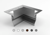 FLUX aluminium drip profile for balconies and terraces. Bar 2.7 m