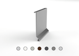 SLIM aluminium drip profile for balconies and terraces. Bar 2.7 m