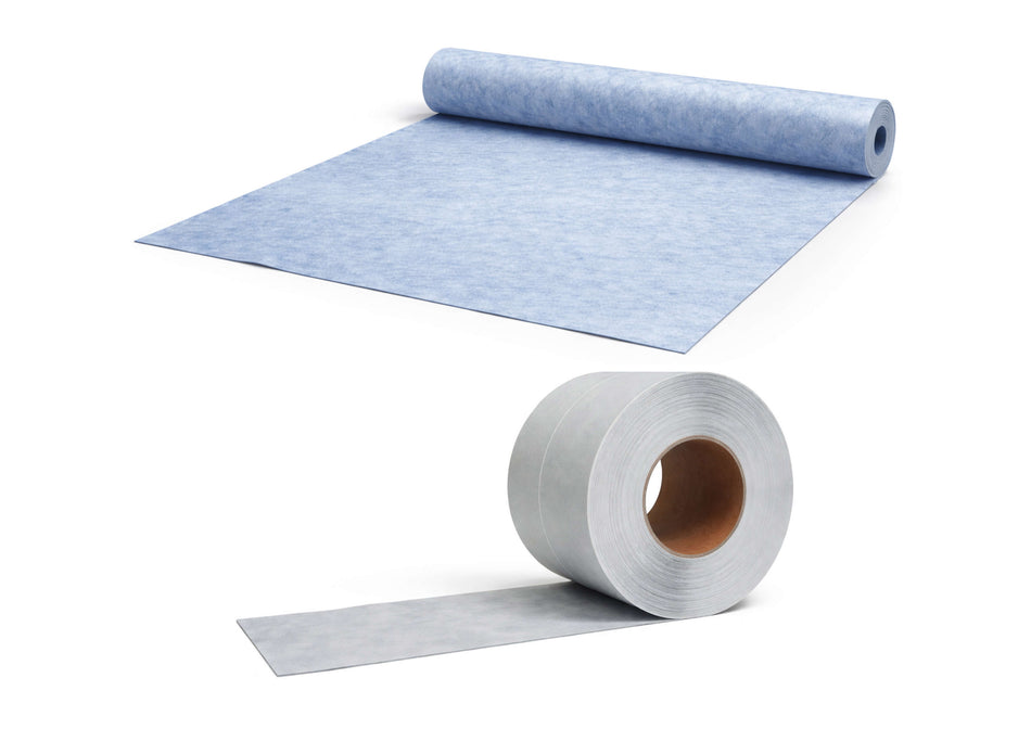 Waterproofing membrane + self-adhesive waterproofing tape kit