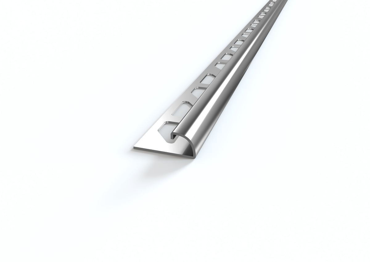 profilo in acciaio inox aisi 316 spazzolato tondo