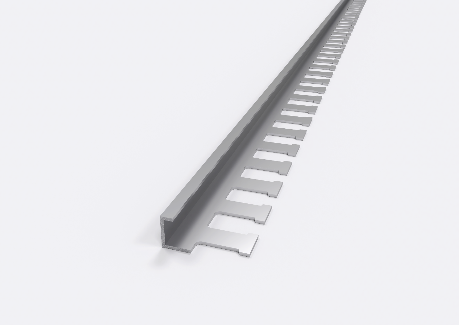 profilo in alluminio curvabile 