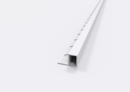 profilo in alluminio bianco lucido quadro