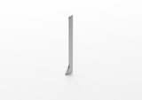 Linear aluminium skirting board. 2.5 m Bar