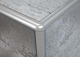 Round AISI 304 stainless steel end cap for wall covering profiles