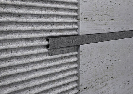 Listello Decorativo in Alluminio Wenge per Rivestimenti