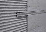 Listello Glitter Argento in Alluminio per Rivestimenti