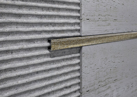 Listello Glitter Sabbia in Alluminio per Rivestimenti
